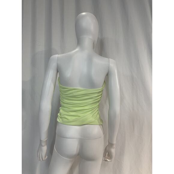 Helmut Lang 'Twist' Yellow Tube Size S - Picture 3 of 5